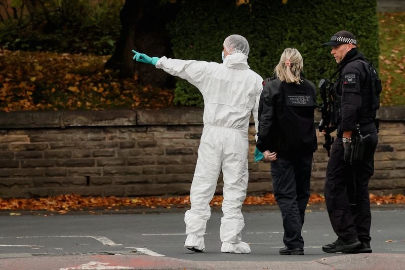 Image for Police name assailant in UK synagogue attack as a British citizen of Syrian descent