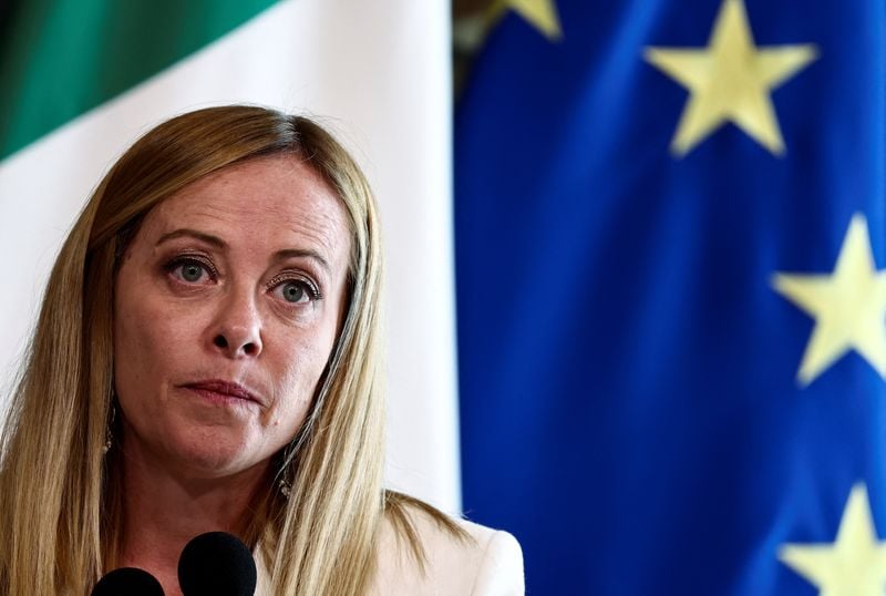 Image for Italy's Meloni says it's a 'positive' trade deal was reached, calls for clarity