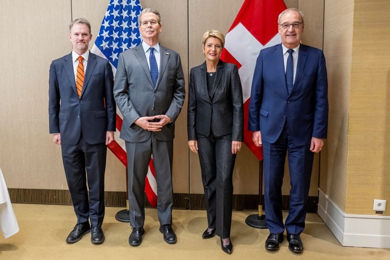 Image for Switzerland and US agree to accelerate trade talks, Swiss president says