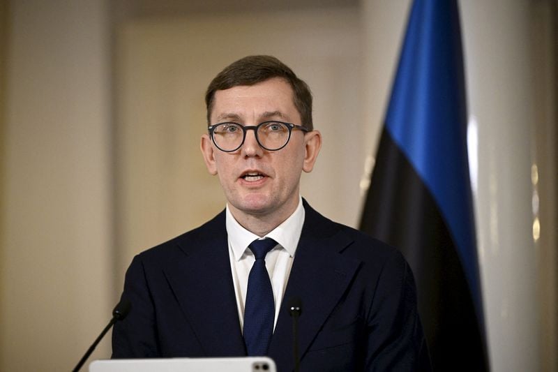 Image for Estonia's Social Democrats to leave coalition government, PM says