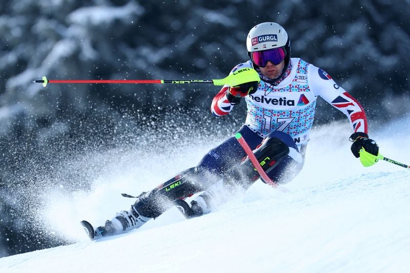 Image for Alpine skiing-British veteran Ryding ready for final Olympic bid
