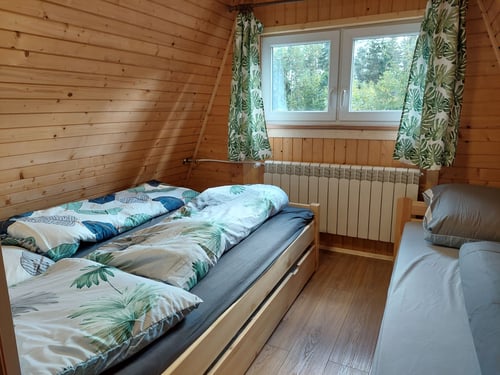Chata na Orave, 1 Spálňa 1 manželská posteľ 1 posteľ 