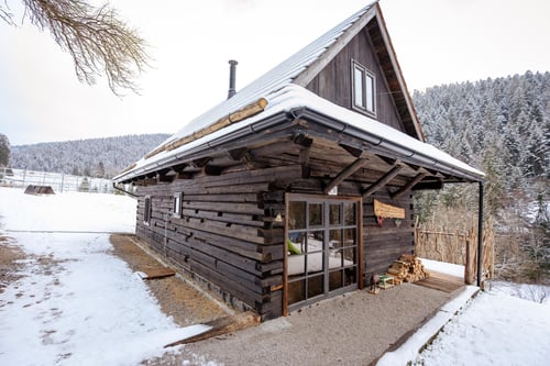 Chalúpka pri koníkoch - Chalúpky Zázrivá, Chalupka pri konikoch exterier 9.jpg