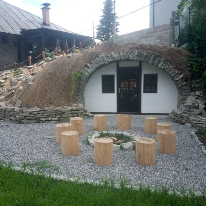 Chata na starej fare