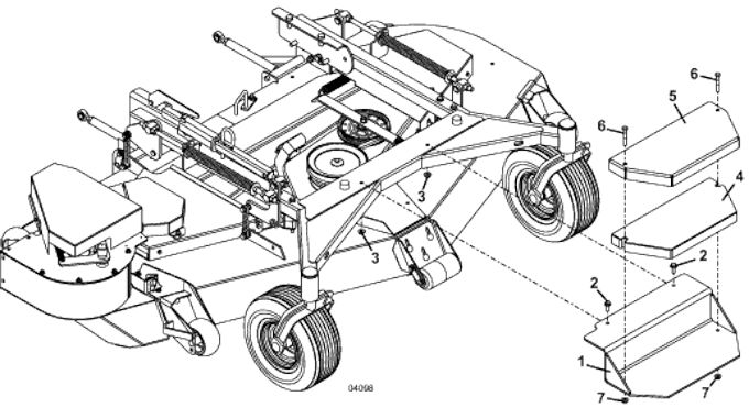 Model 8HT Weight Kit for M1Series MidMount Tractors
