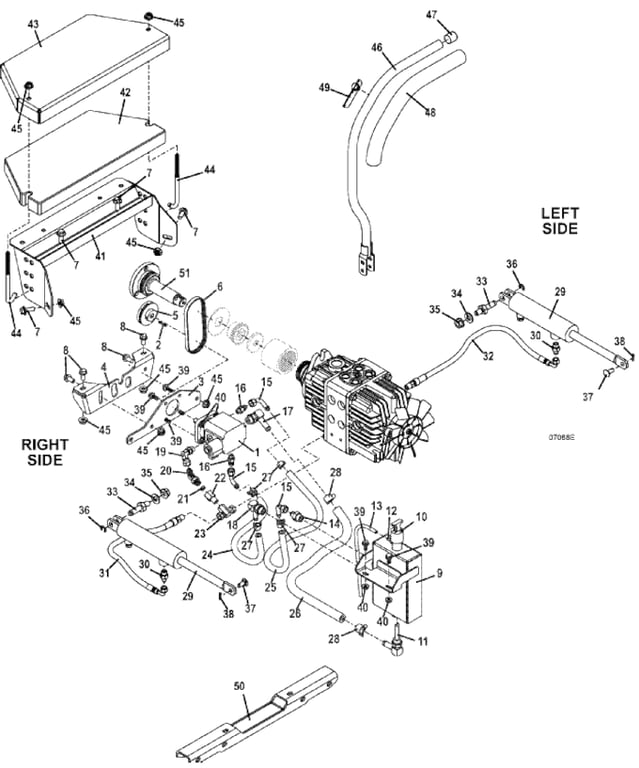 Optional Hydraulic Lift Assembly