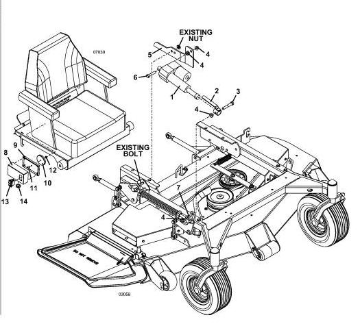 Electric Height Adjusting Kit Assembly