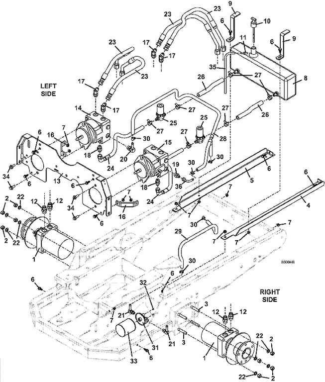 Reservoir and Hose Assembly