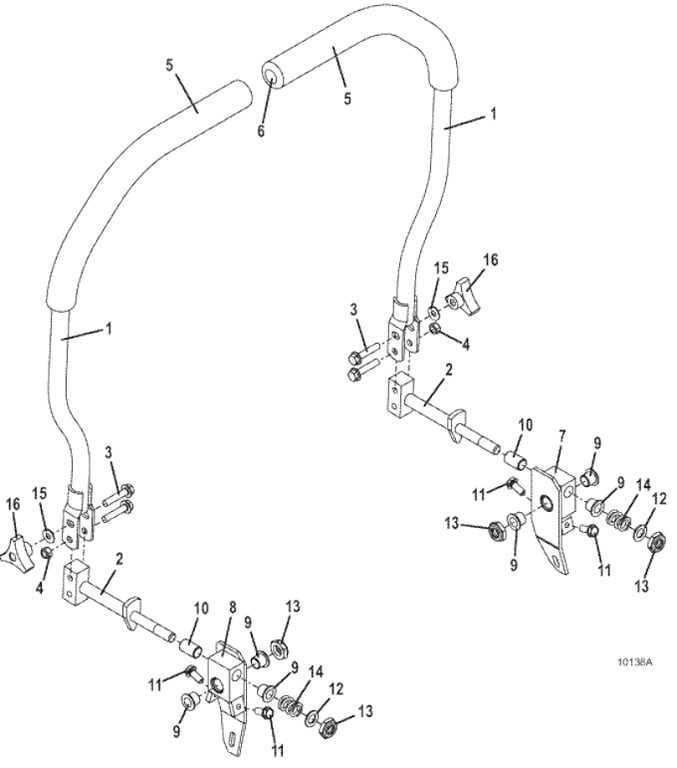 Steering Assembly Breakdown Diagram
