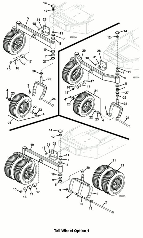 Tail Wheel Options