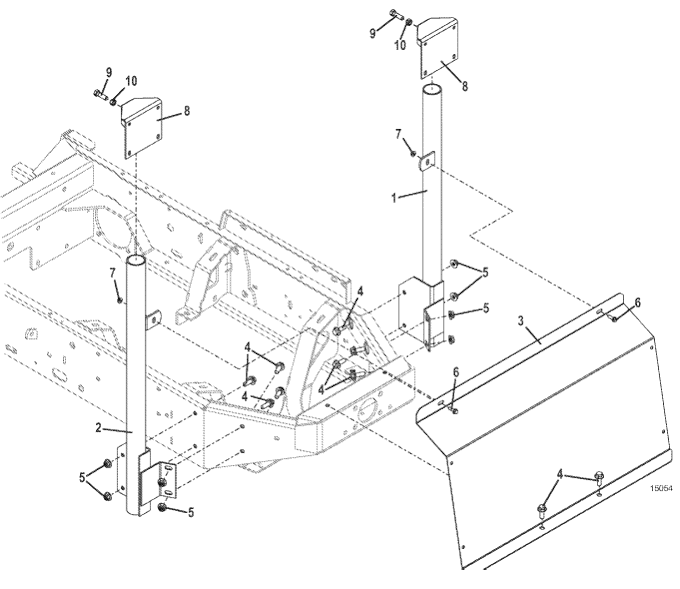 700 Series Vacuum Dual Bag Mount Kit