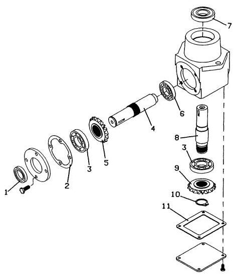 model 35-41 gearbox assembly