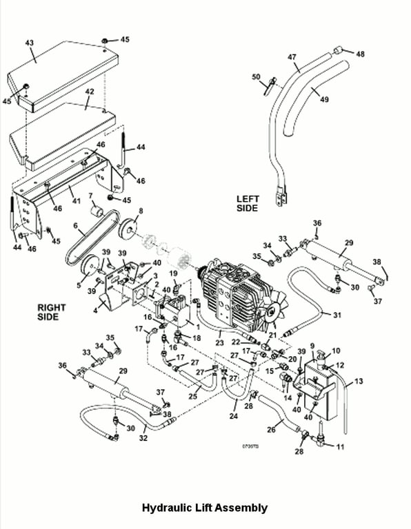 Optional Hydraulic Lift Assembly