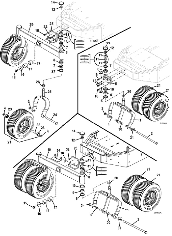 Tail Wheel Assembly