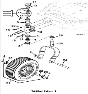 Tail Wheel Assembly