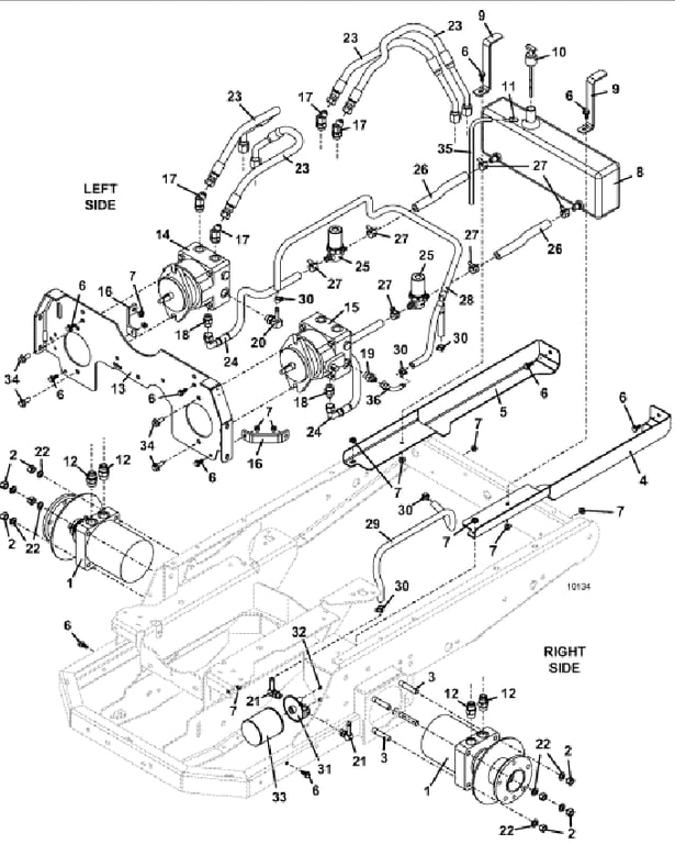 Reservoir and Hose Assembly