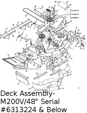 61 Inch mower deck