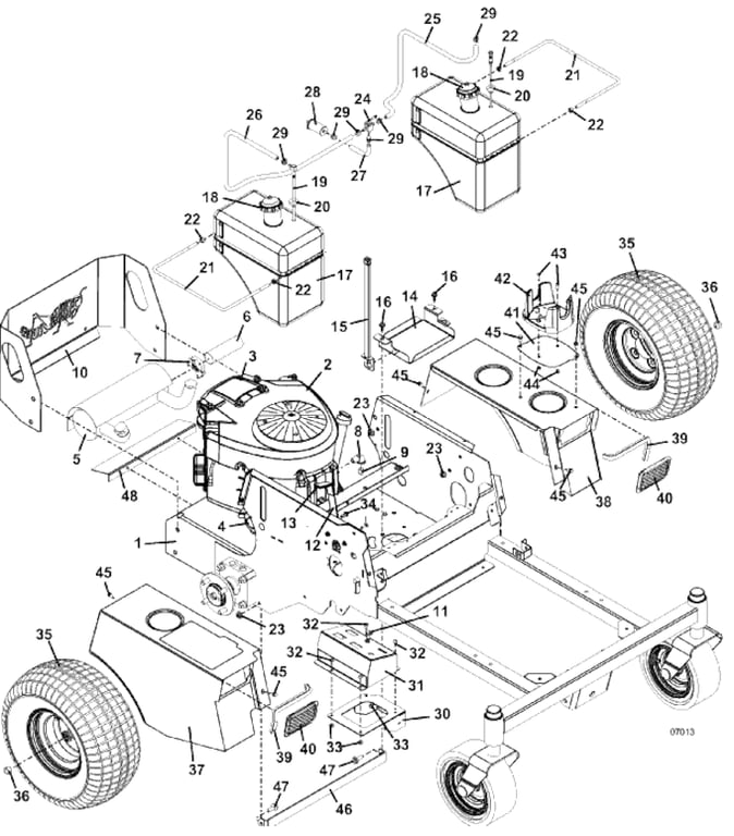 tractor assembly M2/52