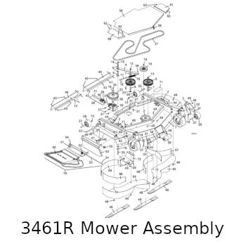 3461 Mower Assembly