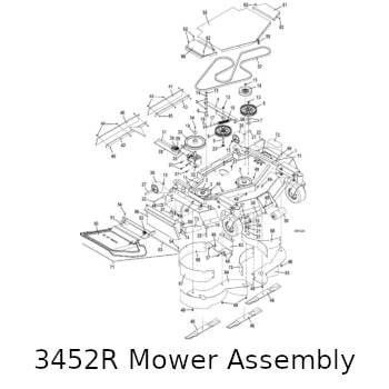 3452r Mower Assembly