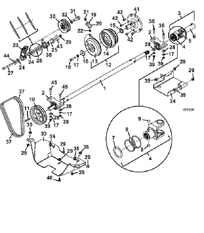 PTO Shaft & Clutch Assembly