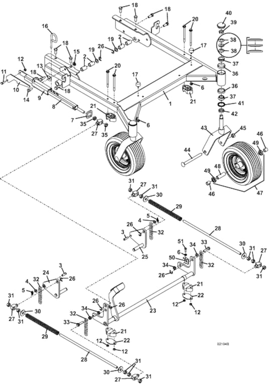 Deck Carrier Assembly
