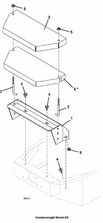 Counterweight Mount Kit