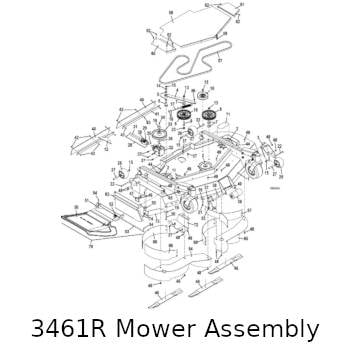 3461 Mower Assembly