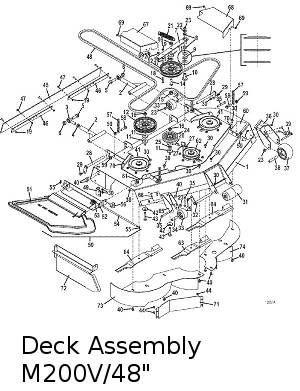 48 Inch mower deck