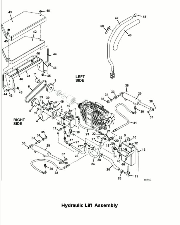 Optional Hydraulic Lift Assembly