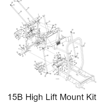 15B High Lift Hopper Mount Kit