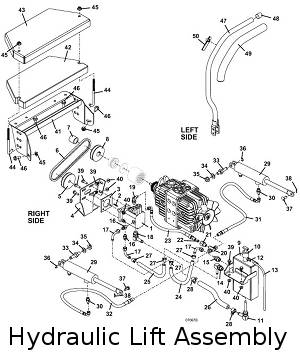 hydraulic lift assembly