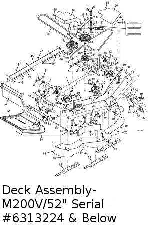 61 Inch mower deck