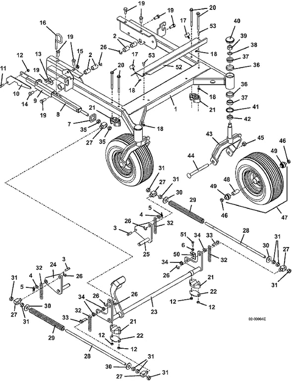 Deck Carrier Assembly