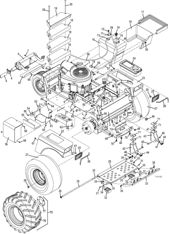 tractor assembly