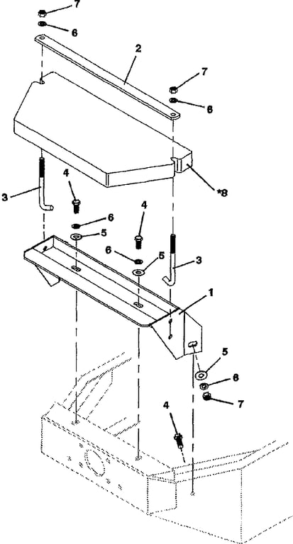 Counterweight Mount Kit