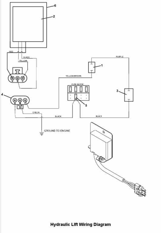 Hydraulic Lift Wiring