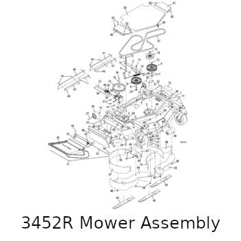 3452r Mower Assembly
