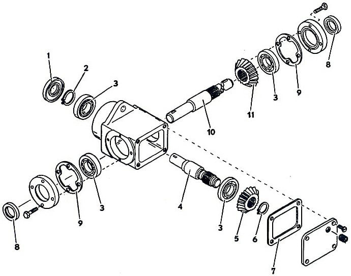 T-Drive Gearbox Assembly
