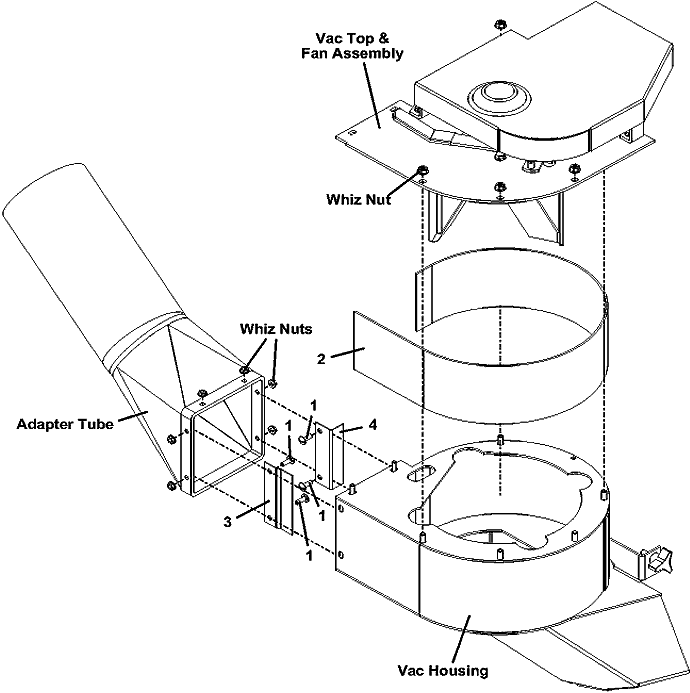 Vac Housing Liner Repair Kit