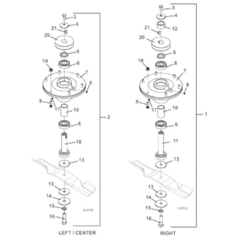 Blade Spindle Assembly