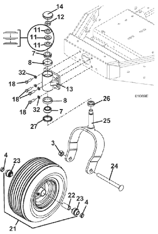 Tail Wheel Assembly