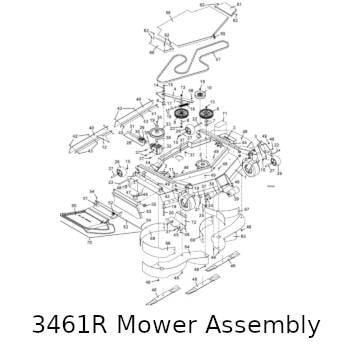 3461 Mower Assembly