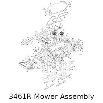 3461 Mower Assembly