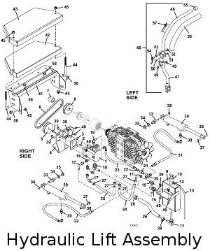 hydraulic lift assembly