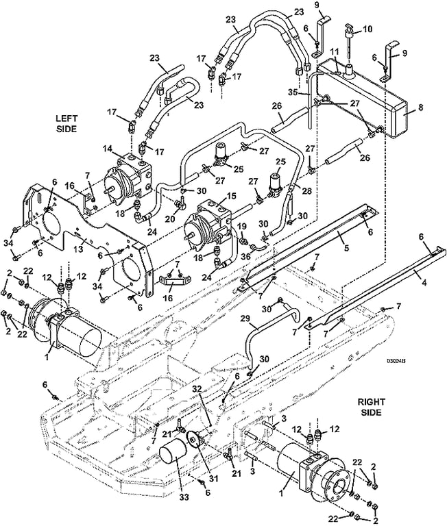 Reservoir and Hose Assembly