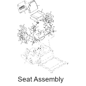 seat and steering assemblies
