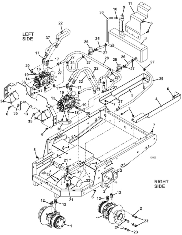 Reservoir and Hose Assembly