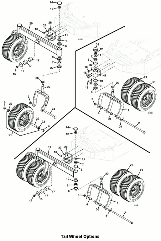 Tail Wheel Options