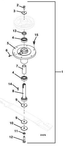 Blade Spindle Assembly